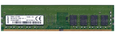 Оперативна пам'ять для ПК Kingston DDR4 8GB 2400MHz UDIMM PC4-2400 (HP24D4U7S8MBP-8)