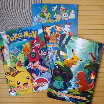 Розмальовка Пікачу Pikachu А5 набір 3 шт (28048)