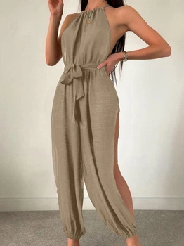 Жіночий комбінезон SHEIN 906138-1 L бежевий (2000005120831)