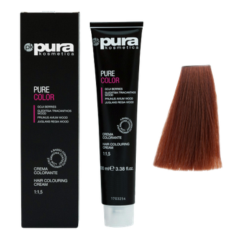 Pura Kosmetica 0101 Pure Color фарба 100 мл 8/4 Медово-золотий темний