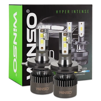 Автолампа WINSO LED H4 12/24V, 30Вт, 3000Лм, 6500K, CSP3570 (793400)