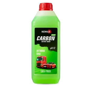 Активная пена Nowax Carbon Nano Active Foam концентрат для бесконтактной мойки 1л (NX01177)