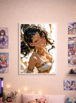 Постер в рамці під склом Waifu Luxury Art А4