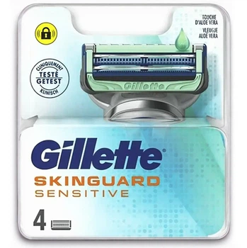 Сменные картриджи для бритья Gillette SkinGuard Sensitive, 4 шт