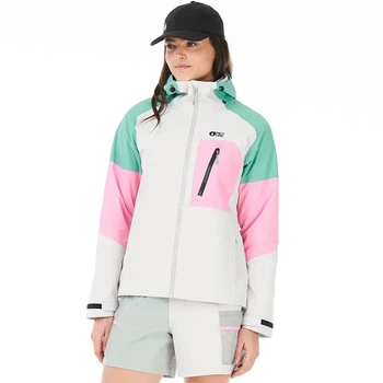 Куртка штормовая Picture Organic Abstral+ 2.5L Women XS Білий-Рожевий