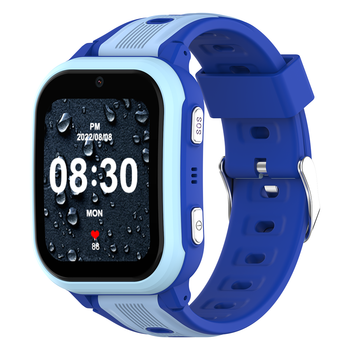 Детские смарт-часы Wonlex KT41 часы-телефон с видеозвонком GPS WI-FI и SIM-картой Blue (19139)