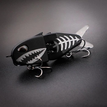Воблер SplitTail 2S Black Skeleton (01042026008)