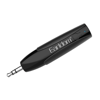 Автомобільний Bluetooth адаптер Earldom ET-M68 Audio Receiver Black
