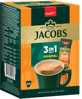 Кофейный напиток Jacobs 3 in 1 Original 24 x 12 г (4820206290465)