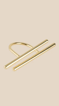 Кольцо женское Sculptural metal LAWA WTJ02642 Золотой shop (2000999551048)
