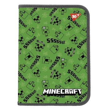 Папка для тетрадей на молнии Minecraft Creepers YES 492203 Разноцветный shop (5056574429964)