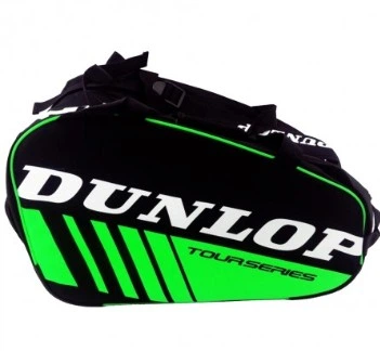 Сумка для падел тенниса Dunlop padel paletero intro blk/green (623852)