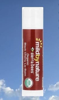 Органічний бальзам для губ з ароматом черешні Sierra Bees від Mild By Nature