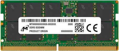 Pamięć RAM Micron DDR5-5600 16384MB PC5-44800 (MTC10C1084S1TC56BR)