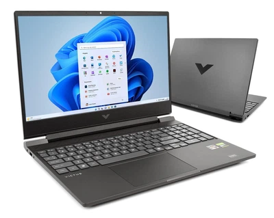 Ноутбук HP Victus 15-fb3231nw (C2EX9EA / 5M232) 15.6" IPS Full HD 144Hz / AMD Ryzen 7 7445HS / RAM 32 ГБ / SSD 512 ГБ / NVIDIA GeForce RTX 4050 / Windows 11 Home / Shadow Black (Czarny)