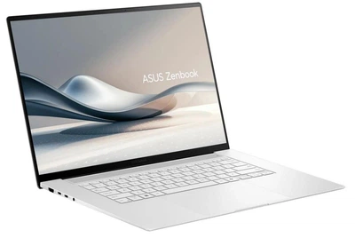 Ноутбук ASUS Zenbook S 16 UM5606KA-RK007W (90NB1522-M00070) 16" OLED 3K 120Hz / AMD Ryzen AI 7 350 / RAM 24 ГБ / SSD 1 ТБ / AMD Radeon Graphics / Windows 11 Home / Scandinavian White