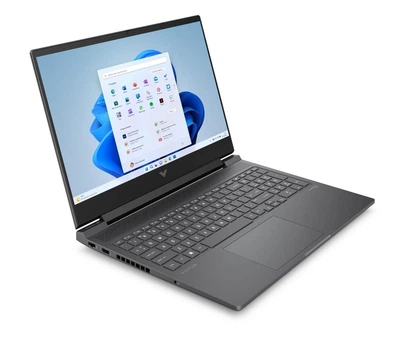 Ноутбук HP Victus 16-s1722nw (B4MC2EA) 16.1" IPS Full HD 165Hz / AMD Ryzen 7 8845HS / RAM 16 ГБ / SSD 512 ГБ / NVIDIA GeForce RTX 4070 / Windows 11 Home / Mica Silver