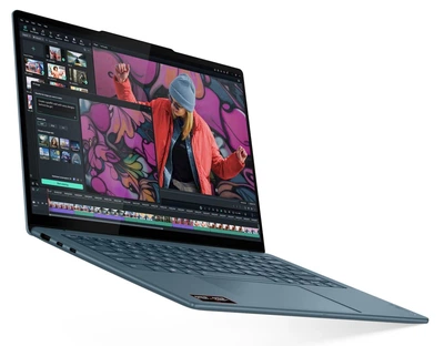 Ноутбук Lenovo Yoga Slim 7 14ASP1 (83JY006MPB) 14" OLED WUXGA / AMD Ryzen AI 5 340 / RAM 16 ГБ / SSD 512 ГБ / AMD Radeon Graphics / Windows 11 Home / Luna Grey
