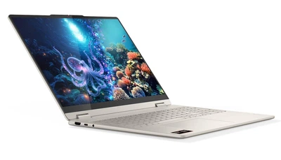 Ноутбук Lenovo Yoga 7 2-in-1 16ASP10 (83JU000SPB) 16" OLED 2.8K 120Hz Touch / AMD Ryzen AI 7 350 / RAM 16 ГБ / SSD 512 ГБ / AMD Radeon Graphics / Windows 11 Home / Luna Grey