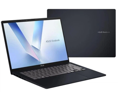 Ноутбук ASUS Vivobook 14 X1407QA-LY034W (90NB1601-M003R0) 14" IPS Full HD / Qualcomm Snapdragon X1-26-100 / RAM 16 ГБ / SSD 512 ГБ / Qualcomm Adreno Graphics / Windows 11 Home / Quiet Blue