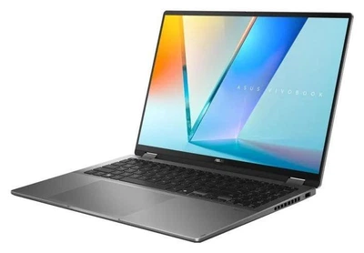 Ноутбук ASUS Vivobook S 16 Flip TP3607SA-RJ006W (90NB1511-M000K0) 16" OLED 3K Touch / Intel Core Ultra 5 226V / RAM 16 ГБ / SSD 512 ГБ / Intel Arc Graphics / Windows 11 Home / Zumaia Gray