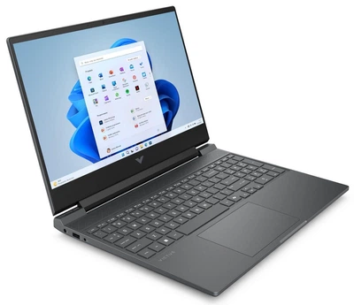 Ноутбук HP Victus 15-fb3023nw (C38YTEA) 15.6" IPS Full HD 144Hz / AMD Ryzen 7 7445HS / RAM 16 ГБ / SSD 512 ГБ / NVIDIA GeForce RTX 4050 / Windows 11 Home / Mica Silver (Shadow Black)