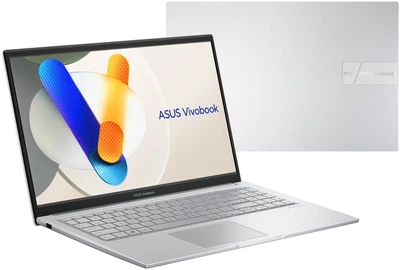 Ноутбук ASUS Vivobook 15 X1504VA-BQ4292 (90NB13Y2-M01YR0) 15.6" IPS Full HD / Intel Core 5 120U / RAM 16 ГБ / SSD 512 ГБ / Intel Graphics / Без ОС / Cool Silver