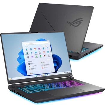 Ноутбук ASUS ROG Strix G16 G614JH-I5165W (90NR0N71-M00070/520M2) 16" IPS Full HD 165Hz / Intel Core i5-13450HX / RAM 16 ГБ / SSD 2.5 ТБ / NVIDIA GeForce RTX 5050 / Windows 11 Home / Eclipse Gray