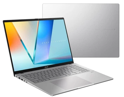 Ноутбук ASUS Vivobook S 16 M3607GA-SH002W (90NB17M2-M000F0) 16" OLED 3K / AMD Ryzen AI 7 445 / RAM 32 ГБ / SSD 1 ТБ / AMD Radeon Graphics / Windows 11 Home / Cool Silver