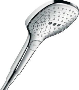 Душевая лейка HANSGROHE Raindance EcoSmart с кнопкой 120мм пластик хром 28728000