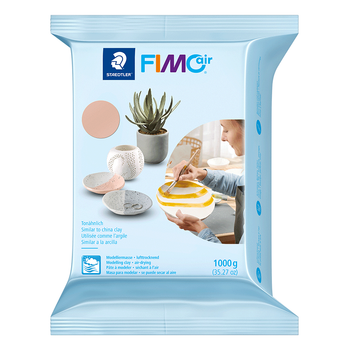 Пластика самозастывающая бледно-розовая 1 кг Fimo Air