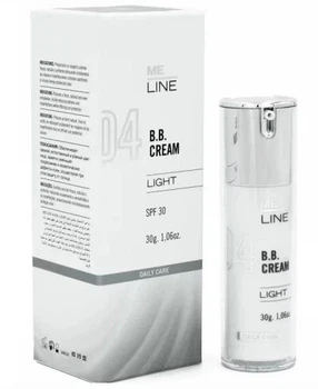 Зволожуючий сонцезахисний крем з тонуючим ефектом I04 ME Line BB Light SPF 30 30 г