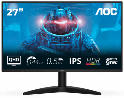 Монітор 27" aoc q27b36x Black