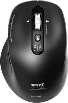 Mysz PORT Designs Business Wireless/Bluetooth Black (3567049102029)