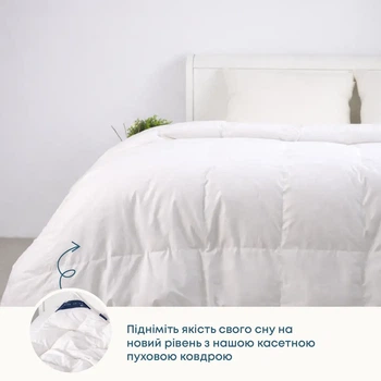 Одеяло COTE BLANC пуховое кассетное, 140x205 см (1-04088_00000) 4820241222599