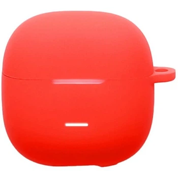 Защитный чехол Deexe Silicone Sleeve для Xiaomi Redmi Buds 8 Active - Red
