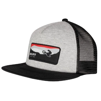 Кепка бейсболка летняя детская Buff Kids Trucker Cap Rift black Uni (100062188)