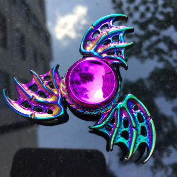 Спинер крыла разноцветный дракона в виде крыльев дракона антистресс Fidget Spinner Высокоскоростной гироскоп