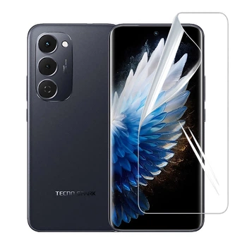 Гидрогелевая пленка Hydrogel Film для Tecno Spark 40 Pro+, Transparent