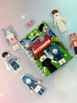 Блокнот на липучках Роблокс Roblox Brookhaven