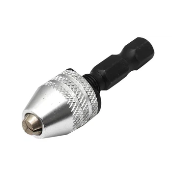 Мини патрон 0.3–3.5 мм с хвостовиком HEX 1/4” (3 кулачка)