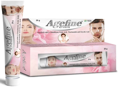 Пігментний ( без Гідрохінона ) Відбілюючий Крем 20 грам | Agefine Cream | Освітлення, Відновлення, Омоложення | Глутатіон, Коєва кислота | Expigment | Healing Pharma