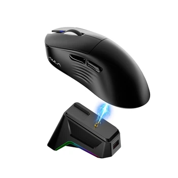 Мышь беспроводная игровая AULA SC610 ,PAW3311, 12000 DPI 2,4G+Bluetooth Black
