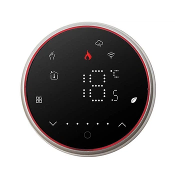 Терморегулятор Wi-Fi для теплої підлоги IN-THERM PWT 601 чорний сенсорний, програмований