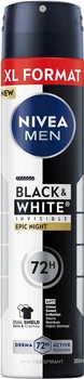 Антиперспирант спрей NIVEA Men Черное и Белое невидимый: Epic Night 200 мл (9005800400112)