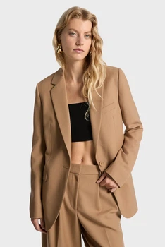 Жіночий бежевий жакет Michael Kors 4 MR5108YBQZ