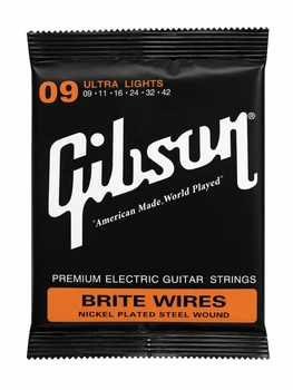 Струны для электрогитары GIBSON SEG-700UL Brite Wires Nickel Plated Steel Wound (9-42)