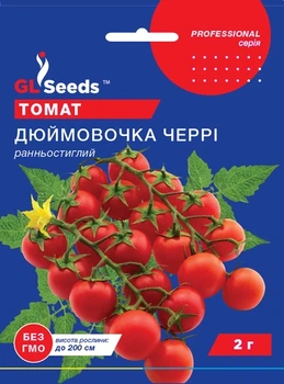 Томат "Дюймовочка" ТМ "GL Seeds" 2 г.
