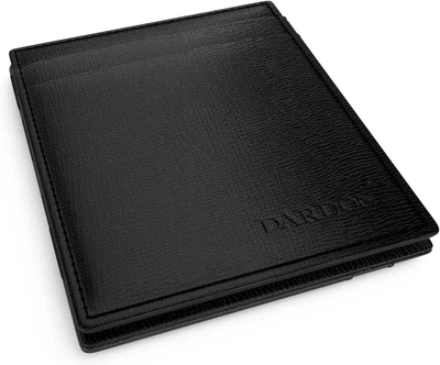 Кошелек Magic Wallet DARDON из натуральной кожи, мужской флип-зажим для купюр с защитой RFID и эффектом «магии»
