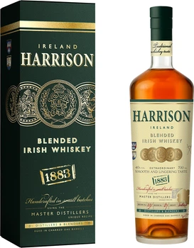 Виски Harrison Blended Irish Whisky 0.7 л 40% в подарочной упаковке (850072103556)